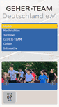 Mobile Screenshot of geher-team.de
